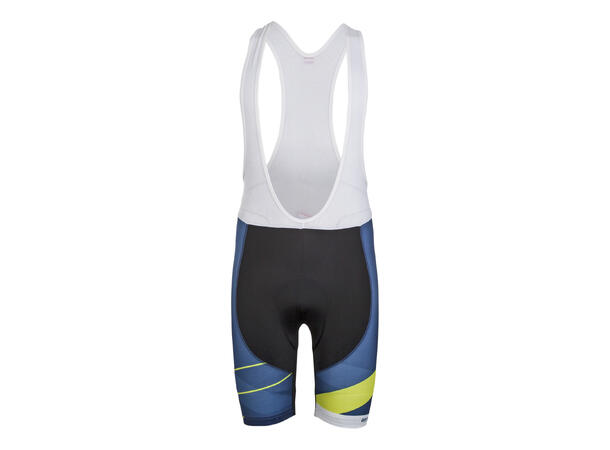 WEMOVE Active R Bib shorts Blå 3XL Sykkelshorts med rett bakpanel 